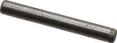 Unbrako - 1/8" Diam x 1" Pin Length Grade 8 Alloy Steel Oversized Dowel Pin - C 60 (Surface) & C 50-58 Hardness, 1,845 Lb Breaking Strength, 1 Beveled & 1 Rounded End - Industrial Tool & Supply