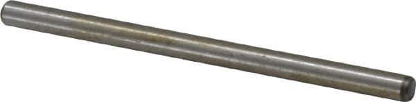 Unbrako - 1/8" Diam x 2" Pin Length Grade 8 Alloy Steel Oversized Dowel Pin - C 60 (Surface) & C 50-58 Hardness, 1,845 Lb Breaking Strength, 1 Beveled & 1 Rounded End - Industrial Tool & Supply