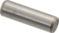 Unbrako - 3/16" Diam x 5/8" Pin Length Grade 8 Alloy Steel Oversized Dowel Pin - C 60 (Surface) & C 50-58 Hardness, 4,140 Lb Breaking Strength, 1 Beveled & 1 Rounded End - Industrial Tool & Supply