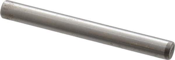 Unbrako - 3/16" Diam x 1-3/4" Pin Length Grade 8 Alloy Steel Oversized Dowel Pin - C 60 (Surface) & C 50-58 Hardness, 4,140 Lb Breaking Strength, 1 Beveled & 1 Rounded End - Industrial Tool & Supply