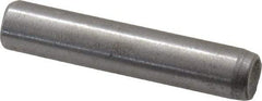 Unbrako - 1/4" Diam x 1-1/4" Pin Length Grade 8 Alloy Steel Oversized Dowel Pin - C 60 (Surface) & C 50-58 Hardness, 7,370 Lb Breaking Strength, 1 Beveled & 1 Rounded End - Industrial Tool & Supply