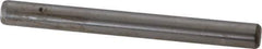 Unbrako - 1/4" Diam x 2-1/2" Pin Length Grade 8 Alloy Steel Oversized Dowel Pin - C 60 (Surface) & C 50-58 Hardness, 7,370 Lb Breaking Strength, 1 Beveled & 1 Rounded End - Industrial Tool & Supply