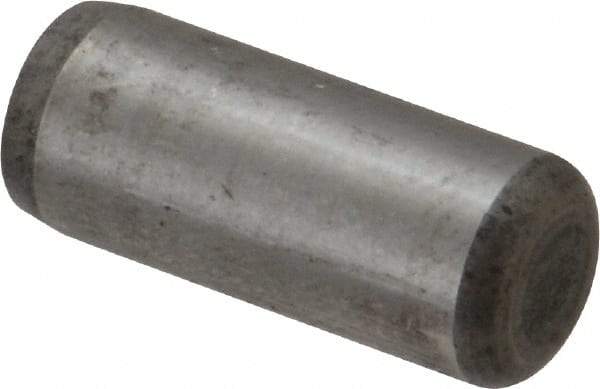 Unbrako - 5/16" Diam x 3/4" Pin Length Grade 8 Alloy Steel Oversized Dowel Pin - C 60 (Surface) & C 50-58 Hardness, 11,500 Lb Breaking Strength, 1 Beveled & 1 Rounded End - Industrial Tool & Supply
