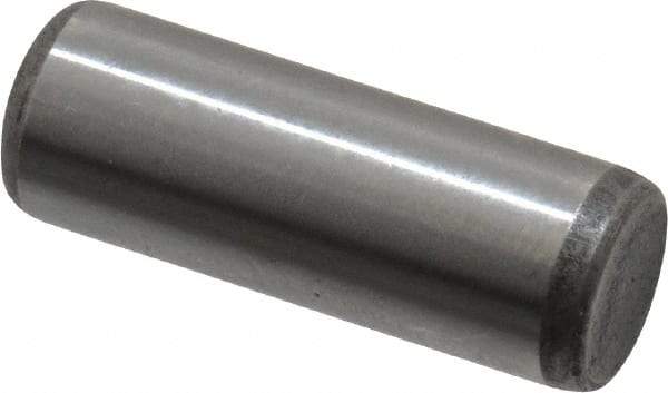 Unbrako - 5/16" Diam x 7/8" Pin Length Grade 8 Alloy Steel Oversized Dowel Pin - C 60 (Surface) & C 50-58 Hardness, 11,500 Lb Breaking Strength, 1 Beveled & 1 Rounded End - Industrial Tool & Supply
