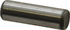 Unbrako - 5/16" Diam x 1" Pin Length Grade 8 Alloy Steel Oversized Dowel Pin - C 60 (Surface) & C 50-58 Hardness, 11,500 Lb Breaking Strength, 1 Beveled & 1 Rounded End - Industrial Tool & Supply
