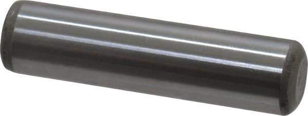Unbrako - 5/16" Diam x 1-1/4" Pin Length Grade 8 Alloy Steel Oversized Dowel Pin - C 60 (Surface) & C 50-58 Hardness, 11,500 Lb Breaking Strength, 1 Beveled & 1 Rounded End - Industrial Tool & Supply