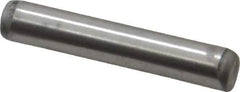 Unbrako - 5/16" Diam x 1-3/4" Pin Length Grade 8 Alloy Steel Oversized Dowel Pin - C 60 (Surface) & C 50-58 Hardness, 11,500 Lb Breaking Strength, 1 Beveled & 1 Rounded End - Industrial Tool & Supply