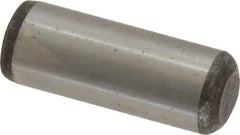 Unbrako - 3/8" Diam x 1" Pin Length Grade 8 Alloy Steel Oversized Dowel Pin - C 60 (Surface) & C 50-58 Hardness, 16,580 Lb Breaking Strength, 1 Beveled & 1 Rounded End - Industrial Tool & Supply