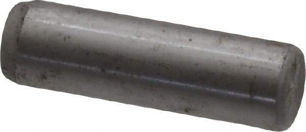 Unbrako - 3/8" Diam x 1-1/4" Pin Length Grade 8 Alloy Steel Oversized Dowel Pin - C 60 (Surface) & C 50-58 Hardness, 16,580 Lb Breaking Strength, 1 Beveled & 1 Rounded End - Industrial Tool & Supply