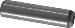 Unbrako - 3/8" Diam x 1-1/2" Pin Length Grade 8 Alloy Steel Oversized Dowel Pin - C 60 (Surface) & C 50-58 Hardness, 16,580 Lb Breaking Strength, 1 Beveled & 1 Rounded End - Industrial Tool & Supply