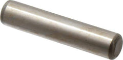 Unbrako - 3/8" Diam x 1-3/4" Pin Length Grade 8 Alloy Steel Oversized Dowel Pin - C 60 (Surface) & C 50-58 Hardness, 16,580 Lb Breaking Strength, 1 Beveled & 1 Rounded End - Industrial Tool & Supply