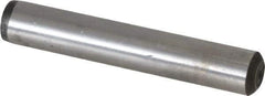 Unbrako - 3/8" Diam x 2-1/4" Pin Length Grade 8 Alloy Steel Oversized Dowel Pin - C 60 (Surface) & C 50-58 Hardness, 16,580 Lb Breaking Strength, 1 Beveled & 1 Rounded End - Industrial Tool & Supply