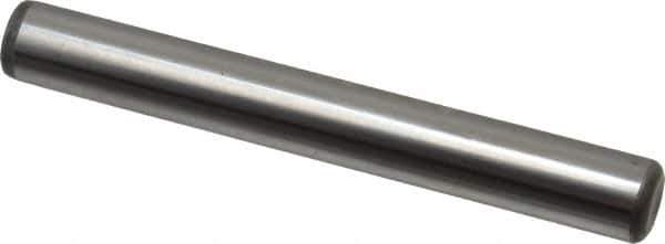 Unbrako - 3/8" Diam x 3" Pin Length Grade 8 Alloy Steel Oversized Dowel Pin - C 60 (Surface) & C 50-58 Hardness, 16,580 Lb Breaking Strength, 1 Beveled & 1 Rounded End - Industrial Tool & Supply