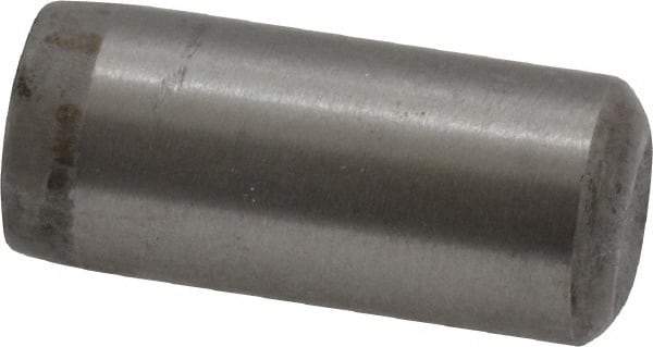 Unbrako - 7/16" Diam x 1" Pin Length Grade 8 Alloy Steel Oversized Dowel Pin - C 60 (Surface) & C 50-58 Hardness, 22,540 Lb Breaking Strength, 1 Beveled & 1 Rounded End - Industrial Tool & Supply