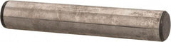 Unbrako - 7/16" Diam x 2-1/2" Pin Length Grade 8 Alloy Steel Oversized Dowel Pin - C 60 (Surface) & C 50-58 Hardness, 22,540 Lb Breaking Strength, 1 Beveled & 1 Rounded End - Industrial Tool & Supply