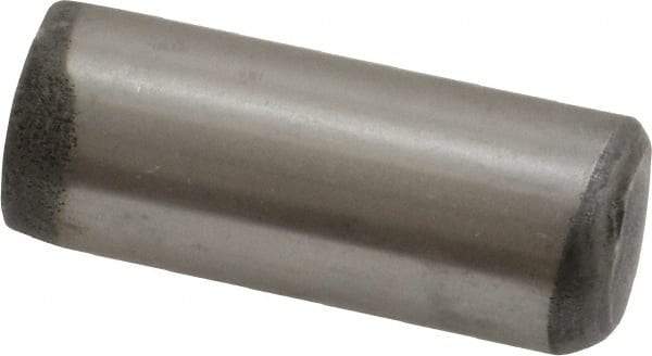 Unbrako - 1/2" Diam x 1-1/4" Pin Length Grade 8 Alloy Steel Oversized Dowel Pin - C 60 (Surface) & C 50-58 Hardness, 29,460 Lb Breaking Strength, 1 Beveled & 1 Rounded End - Industrial Tool & Supply