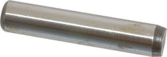 Unbrako - 1/2" Diam x 2-1/2" Pin Length Grade 8 Alloy Steel Oversized Dowel Pin - C 60 (Surface) & C 50-58 Hardness, 29,460 Lb Breaking Strength, 1 Beveled & 1 Rounded End - Industrial Tool & Supply