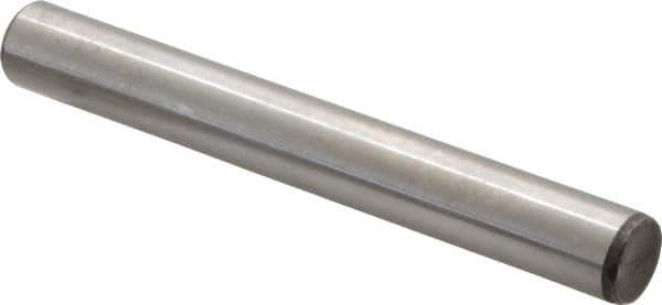 Unbrako - 1/2" Diam x 4" Pin Length Grade 8 Alloy Steel Oversized Dowel Pin - C 60 (Surface) & C 50-58 Hardness, 29,460 Lb Breaking Strength, 1 Beveled & 1 Rounded End - Industrial Tool & Supply