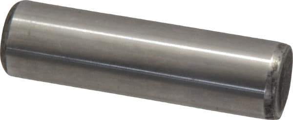 Unbrako - 5/8" Diam x 2-1/4" Pin Length Grade 8 Alloy Steel Oversized Dowel Pin - C 60 (Surface) & C 50-58 Hardness, 46,020 Lb Breaking Strength, 1 Beveled & 1 Rounded End - Industrial Tool & Supply