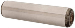 Unbrako - 1" Diam x 4" Pin Length Grade 8 Alloy Steel Oversized Dowel Pin - C 60 (Surface) & C 50-58 Hardness, 117,810 Lb Breaking Strength, 1 Beveled & 1 Rounded End - Industrial Tool & Supply