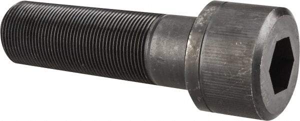 Unbrako - 1-1/2 - 12 UNF Hex Socket Drive, Socket Cap Screw - Alloy Steel, Black Oxide Finish, 5" Length Under Head - Industrial Tool & Supply