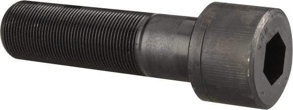 Unbrako - 1-1/2 - 12 UNF Hex Socket Drive, Socket Cap Screw - Alloy Steel, Black Oxide Finish, 5-1/2" Length Under Head - Industrial Tool & Supply