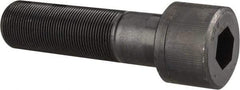 Unbrako - 1-1/2 - 12 UNF Hex Socket Drive, Socket Cap Screw - Alloy Steel, Black Oxide Finish, 5-1/2" Length Under Head - Industrial Tool & Supply