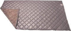 Singer Safety - 10' Long x 48" Wide, Fiberglass Panel - ASTM E-84 Specification, Metallic Gray - Industrial Tool & Supply