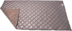 Singer Safety - 4' Long x 48" Wide, Fiberglass Panel - ASTM E-84 Specification, Metallic Gray - Industrial Tool & Supply