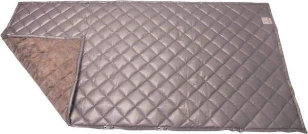 Singer Safety - 6' Long x 48" Wide, Fiberglass Panel - ASTM E-84 Specification, Metallic Gray - Industrial Tool & Supply