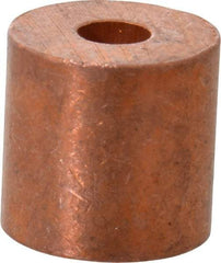 Value Collection - 3/32" Round Stop Compression Sleeve - Copper - Industrial Tool & Supply