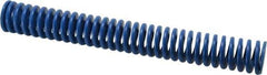 Associated Spring Raymond - 32mm Hole Diam, 16mm Rod Diam, 10" Free Length, Blue Die Spring - 2033 N Max Deflection, 95mm Max Deflection, Medium Duty, Chromium Alloy Steel - Industrial Tool & Supply