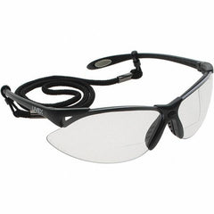 North - Safety Glasses - 2.5 A952 BLK/GRY UVEX SAFETY GLASSES - Industrial Tool & Supply