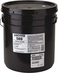 Loctite - 10 L, White, Controlled Strength Liquid Thread Sealant - Series 565 - Industrial Tool & Supply