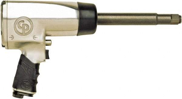 Chicago Pneumatic - 3/4" Drive, 4,200 RPM, 1,000 Ft/Lb Torque Impact Wrench/Ratchet - Pistol Grip Handle, 900 IPM, 24 CFM, 90 psi, 3/8" NPT Inlet - Industrial Tool & Supply