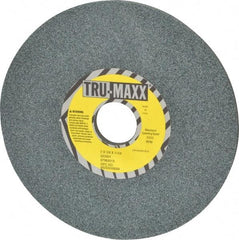 Tru-Maxx - 7" Diam x 1-1/4" Hole x 1/4" Thick, I Hardness, 60 Grit Surface Grinding Wheel - Silicon Carbide, Type 1, Medium Grade, 3,600 Max RPM, Vitrified Bond, No Recess - Industrial Tool & Supply