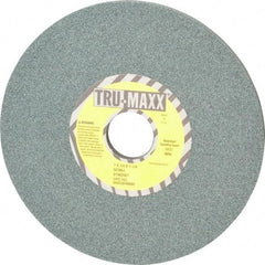 Tru-Maxx - 7" Diam x 1-1/4" Hole x 1/4" Thick, I Hardness, 80 Grit Surface Grinding Wheel - Silicon Carbide, Type 1, Medium Grade, 3,600 Max RPM, Vitrified Bond, No Recess - Industrial Tool & Supply