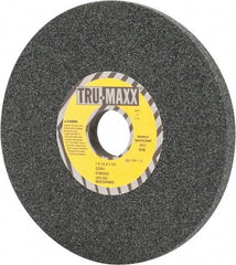 Tru-Maxx - 7" Diam x 1-1/4" Hole x 1/2" Thick, I Hardness, 60 Grit Surface Grinding Wheel - Silicon Carbide, Type 1, Medium Grade, 3,600 Max RPM, Vitrified Bond, No Recess - Industrial Tool & Supply