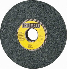 Tru-Maxx - 7" Diam x 1-1/4" Hole x 3/4" Thick, I Hardness, 60 Grit Surface Grinding Wheel - Silicon Carbide, Type 5, Medium Grade, 3,600 Max RPM, Vitrified Bond, One-Side Recess - Industrial Tool & Supply