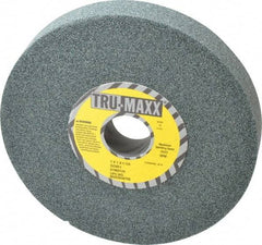 Tru-Maxx - 7" Diam x 1-1/4" Hole x 1" Thick, I Hardness, 60 Grit Surface Grinding Wheel - Silicon Carbide, Type 5, Medium Grade, 3,600 Max RPM, Vitrified Bond, One-Side Recess - Industrial Tool & Supply