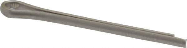 Made in USA - 1/16" Diam x 3/4" Long Extended Prong Cotter Pin - Grade 18-8, Uncoated, Stainless Steel - Industrial Tool & Supply