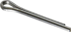 Made in USA - 3/32" Diam x 3/4" Long Extended Prong Cotter Pin - Grade 18-8, Uncoated, Stainless Steel - Industrial Tool & Supply