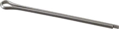 Made in USA - 3/32" Diam x 1-3/4" Long Extended Prong Cotter Pin - Grade 18-8, Uncoated, Stainless Steel - Industrial Tool & Supply