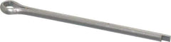 Made in USA - 1/8" Diam x 2" Long Extended Prong Cotter Pin - Grade 18-8, Uncoated, Stainless Steel - Industrial Tool & Supply