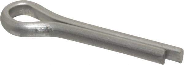Made in USA - 5/32" Diam x 3/4" Long Extended Prong Cotter Pin - Grade 18-8, Uncoated, Stainless Steel - Industrial Tool & Supply