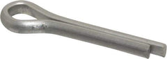 Made in USA - 5/32" Diam x 3/4" Long Extended Prong Cotter Pin - Grade 18-8, Uncoated, Stainless Steel - Industrial Tool & Supply