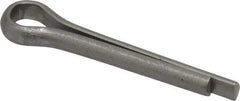 Value Collection - 3/16" Diam x 1" Long Extended Prong Cotter Pin - Grade 18-8, Uncoated, Stainless Steel - Industrial Tool & Supply