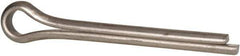 Made in USA - 3/8" Diam x 3" Long Extended Prong Cotter Pin - Grade 18-8, Uncoated, Stainless Steel - Industrial Tool & Supply