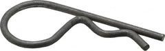 Made in USA - 3/8 to 7/16" Shaft Diam, 1-7/8" Long, 0.092" Wire Diam, Hair Pin Cotter - Industrial Tool & Supply