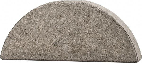 Made in USA - #1012 Standard Woodruff Key - 1-1/2" Long x 5/16" Wide, Steel - Industrial Tool & Supply